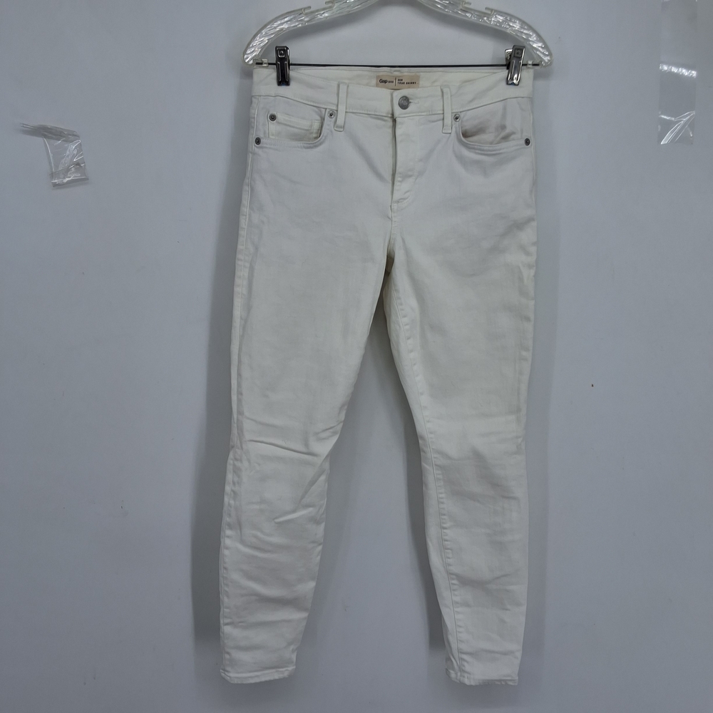 GAP 29R White Skinny Jeans with Modern Fit